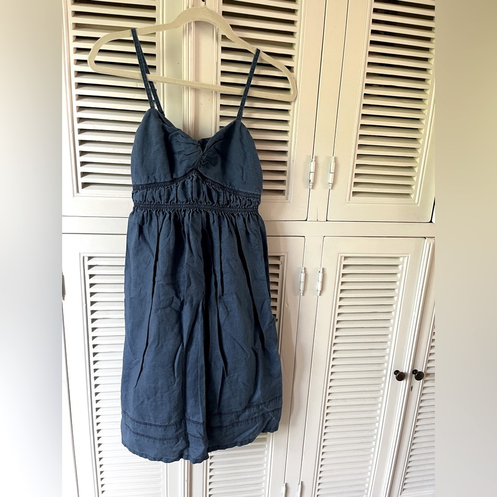 Vintage jcrew denim summer dress